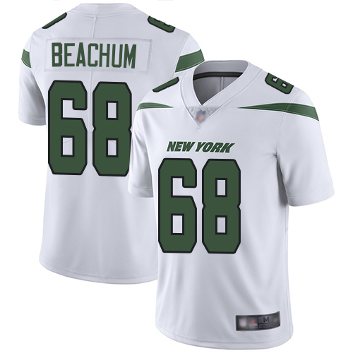 New York Jets Limited White Men Kelvin Beachum Road Jersey NFL Football #68 Vapor Untouchable->women nfl jersey->Women Jersey